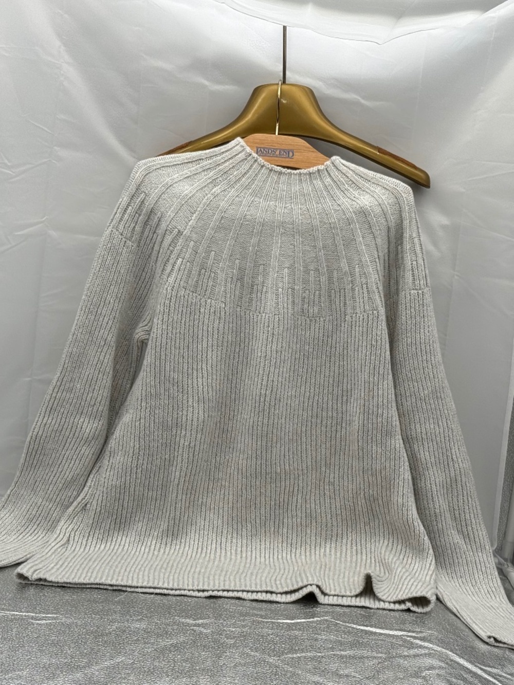 J. Jill Light Grey Sweater - Small Petite NWT